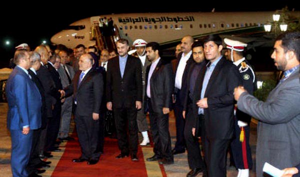 ورود نخست وزیر عراق به تهران