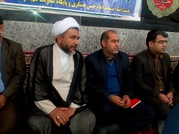 حضور دکتر جلیلی در یادواره شهدای شهرک طالقانی هفتگل