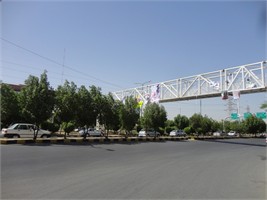 احداث پل عابر پیاده در سطح شهرداری منطقه سه 