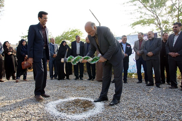 مراسم كلنگ زنی سیستم مدرن گند زدایی آب شرب شهر چمران
