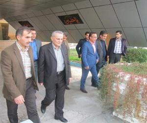 بازدید مهندس عالیپور از فرودگاه آغاجاری