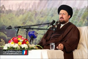 حضور حجت الاسلام و المسلمین سید حسن خمینی در ششمین سالگرد ارتحال آیت الله جمی