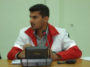 سالگرد یکسالگی جمعیت هلال احمر اندیکا