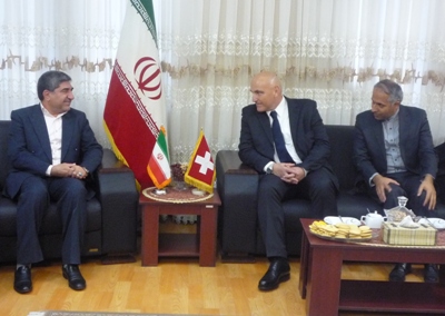 سفیر سوئیس در ایران بر گسترش روابط دو جانبه تاکید کرد
