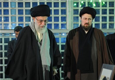 تجدید بیعت  امام خامنه‌ای با آرمان های امام (ره)