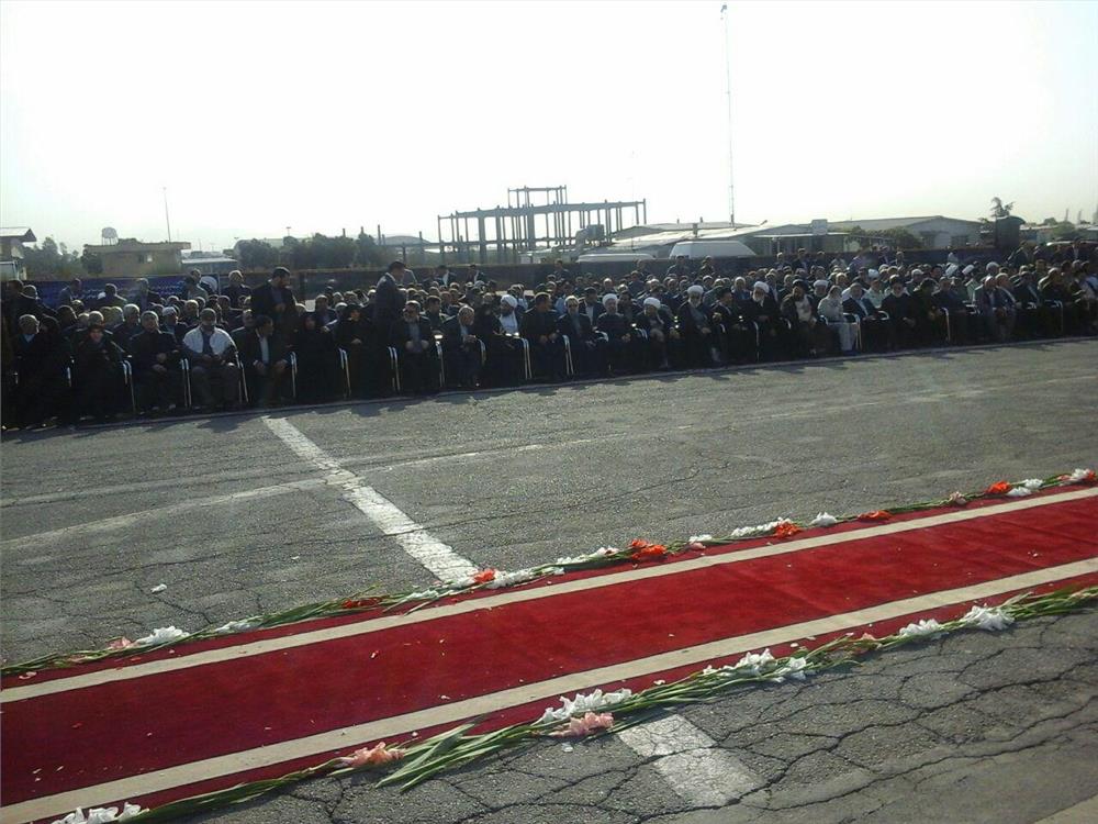 آغاز مراسم استقبال رسمی از پیکر ۱۰۴ جانباخته حادثه منا با حضور سران قوا 