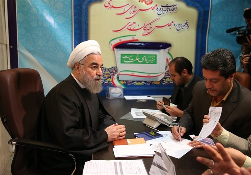 روحانی در انتخابات مجلس خبرگان رهبری نام‌نویسی کرد+ تصاویر 