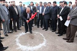 کلنگ زنی پروژه ساخت کارخانه فراوری و بسته بندی قیر در بندر خرمشهر