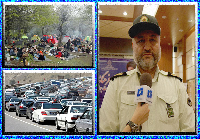 فرمانده ناحیه انتظامی خوزستان: در نوروز آسوده سفر کنید، ما هوشیاریم