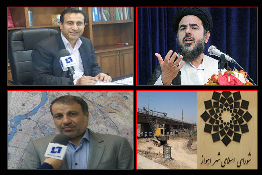 تقدیر و تشکر حسن زاده امام جمعه موقت اهواز از شهردار اهواز برای تعریض پل شهید دقایقی و حل گره ترافیکی شهر