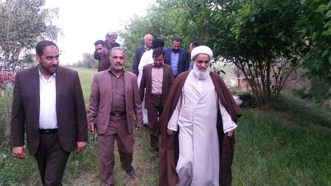 بازدید آیت الله کعبی از “جزیره گردشگری ملاثانی” و تشکر از تلاش های اداره کل میراث فرهنگی