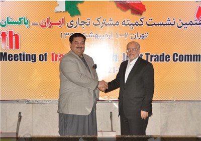 توافق تجاری ۵ میلیارد دلاری ایران و پاکستان امضا شد