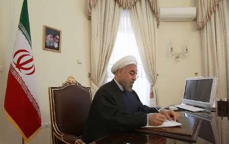 پیام تبریک دکتر روحانی به رییس جمهوری قزاقستان
