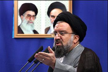 آیت‌الله خاتمی:عظمت و هیبت ملت ایران باید محفوظ بماند/ آمریکا دست از پا خطا کند ملت ایران آنها را به روز سیاه می‌نشاند