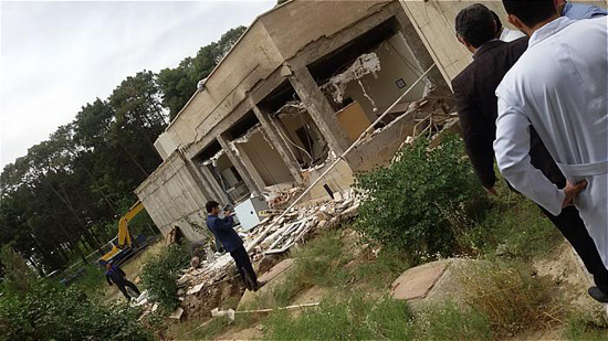 انفجار شدید در بیمارستان شهرری