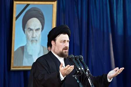 سیدحسن خمینی:ملت ایران زیر سایه فرماندهی کل قوا اجازه هیچگونه تعدی به این مملکت را نمی دهد