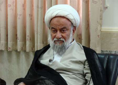پیکر آیت الله آصفی در قم تشییع شد