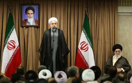 روحانی: تحریم نمی تواند بین مردم ایران و نظام جمهوری اسلامی فاصله ای به وجود آورد