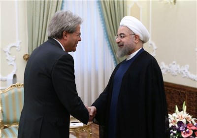  دعوت نخست‌وزیر ایتالیا از روحانی برای سفر به رم