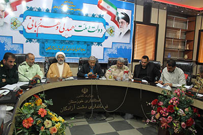 مجیدی پور فرماندار دشت آزادگان بر اجرای هر چه باشکوهتر برنامه های هفته دفاع مقدس در این شهرستان تاکید کرد
