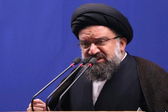 آیت الله خاتمی:آمریکا به بهانه حقوق بشر از توطئه دست برنمی دارد