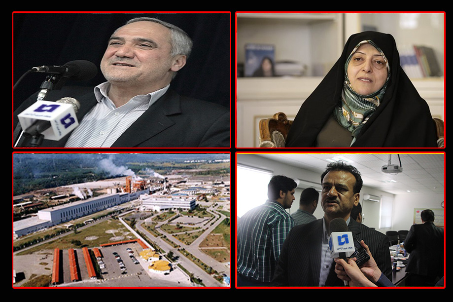 تقدیر ابتکار و مقتدایی ازمدیر عامل شهرک های صنعتی خوزستان