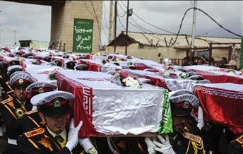  ۹۳ شهید گمنام دفاع مقدس به آغوش میهن بازگشتند