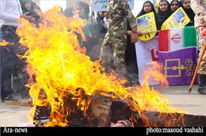 گزارش تصویری/راهپیمایی13 آبان و روز مبارزه با استکبار جهانی در اهواز