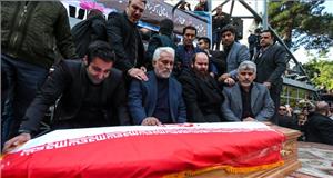 گزارش تصویری/مراسم خاکسپاری خواننده ی پاپ ایران مرتضی پاشایی