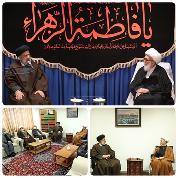 دیدار رئیس جمهور با مراجع &zwnj;تقلید| رئیسی: 