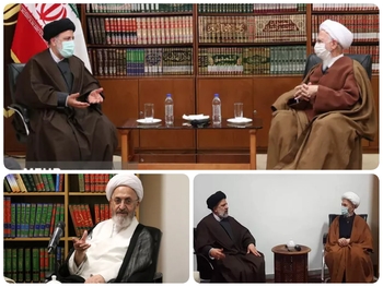دومین روز سفر رئیسی به قم/ دیدار رئیس جمهور با مراجع عظام تقلید