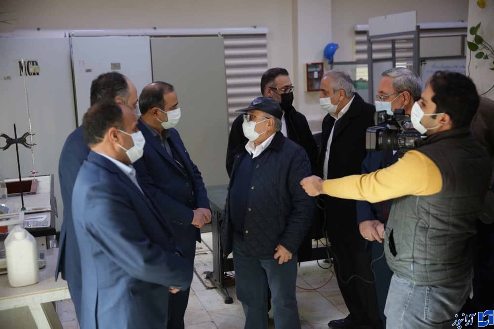 بازدید مدیرعامل بیمه البرز از شرکت بهداش