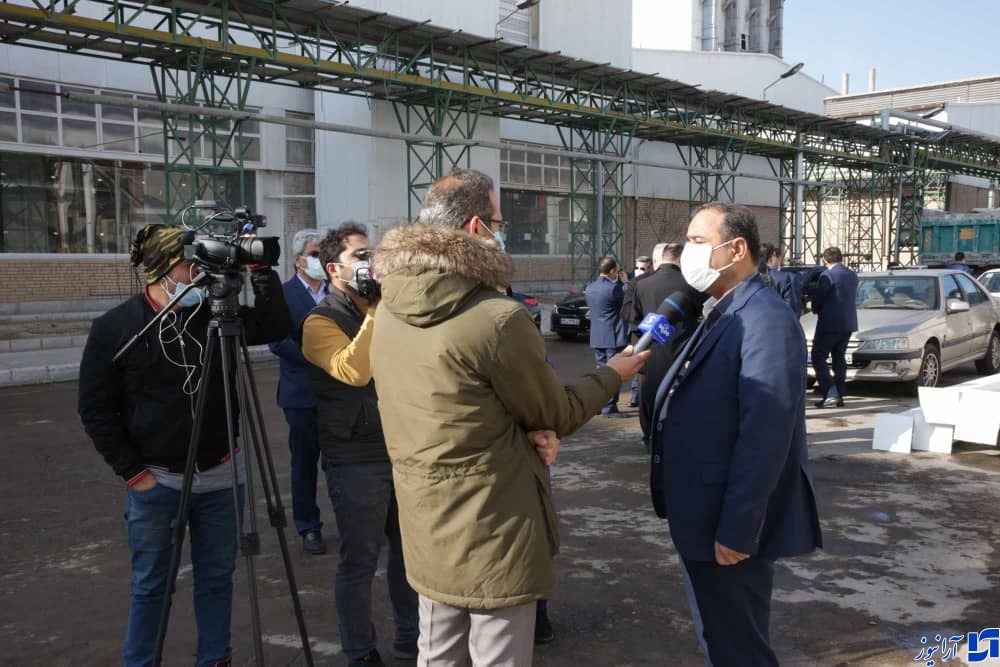 بازدید مدیرعامل بیمه البرز از شرکت بهداش
