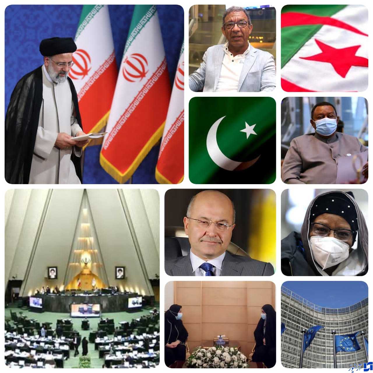 امروز و لحظه به لحظه وتاساعاتی دیگر مراسم تحلیف رئیس جمهور منتخب دولت سیزدهم/ طبق ارسال گزارش های خبرنگار آرانیوز مستقر در فرودگاه بین المللی امام خمینی( ره) /(معرفی هشتمین رئیس جمهور ایران رقم خواهد خورد)