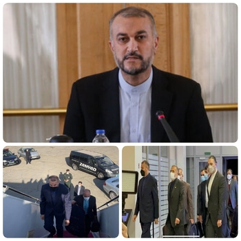 (امروز از ایران تا روسیه )/دیدار سفیر ایران در روسیه و دیدار  دیپلماسی وزیر امور خارجه با مسئولین روسیه/امیر عبدالهیان وزیر خارجه ایران گفت:روسیه بعد تغییرات احتمالی و خطرات در مرزهای کشورهای منطقه واکنش نشان دهد