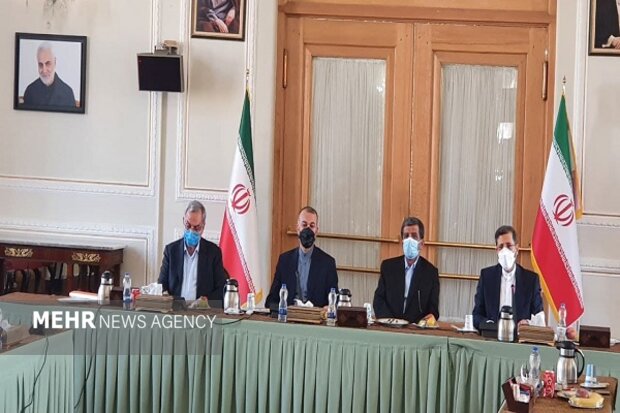 نشست مشترک وزرای امور خارجه، میراث فرهنگی و بهداشت برگزار شد