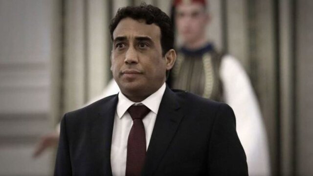 تاکید بر لزوم خروج نظامیان خارجی از لیبی در دیدار گوترش و المنفی
