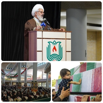 کنگره ملی ۳۵۳۵ شهید استان زنجان| آیتالله خاتمی: ژنرالهای پرستاره آمریکایی و شوروی عراق را در جنگ اداره میکردند/ با مقاومت بر استکبار پیروز شدیم