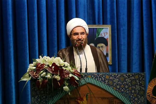 حجت‌الاسلام و المسلمین حاج علی اکبری خطیب نمازجمعه 12فروردین‌ ماه تهران