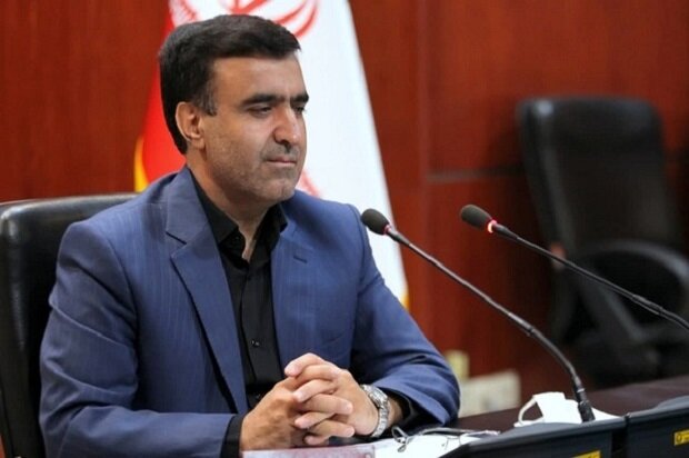 آیین گلباران گلزارشهدای ساوجبلاغ توسط معاون رئیس جمهور
