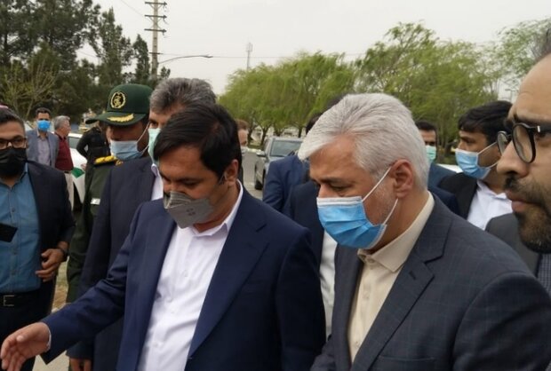 حضور وزیر ورزش و جوانان در چهارباغ