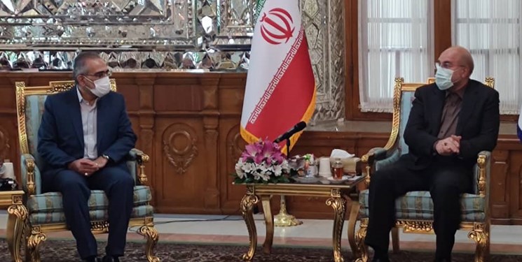 دیدار معاون پارلمانی رئیس&zwnj;جمهور و رئیس مجلس