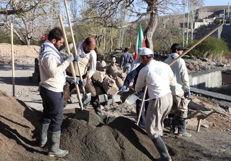 حضور ۵۵ گروه جهادی در روستای کوه زر دامغان/ عملیات اجرایی آبرسانی به ۷ روستای محروم دامغان آغاز شد