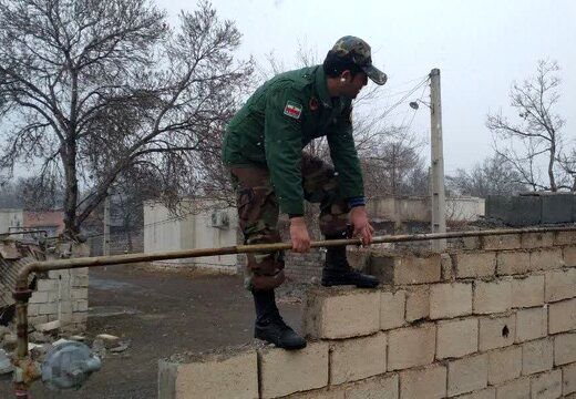 کمک‌رسانی نیروهای بسیج، سپاه و ارتش در مناطق زلزله‌زده خوی