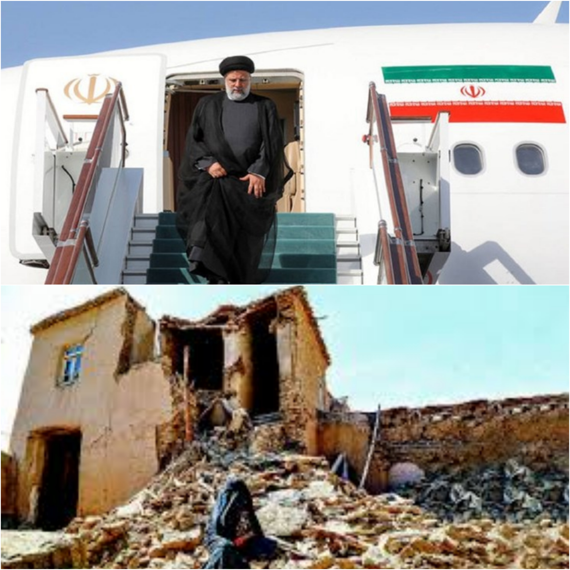 رئیس جمهور وارد منطقه زلزله زده خوی شد