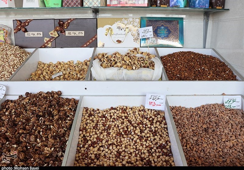 قیمت آجیل شب عید در میادین میوه و تره بار از ۲۶۵ تا ۲۹۹ هزار تومان
