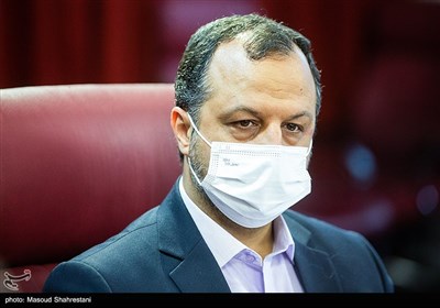 سید احسان خاندوزی وزیر اقتصاد در مراسم رونمایی از سند راهبردی بخش بانکی وزارت اقتصاد