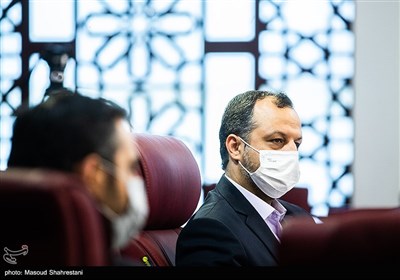 سید احسان خاندوزی وزیر اقتصاد در مراسم رونمایی از سند راهبردی بخش بانکی وزارت اقتصاد