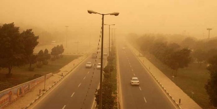 گردوخاک عراق در آسمان استان&zwnj;های غربی کشور&zwnj;