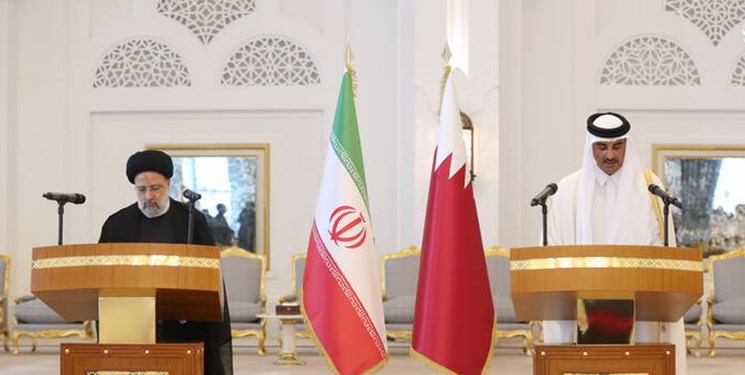 رئیسی: خواهان ارتقا روابط بین ایران و قطر هستیم